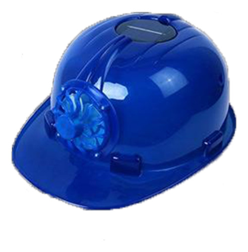 Sombrero De Seguridad Trabajando Con Ventilador De Energía