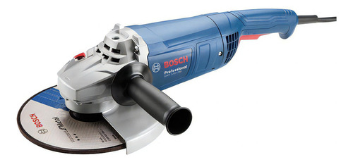 Esmeril Bosch Gws 2200-230 Vulcano 9  2200w 127v Color Azul