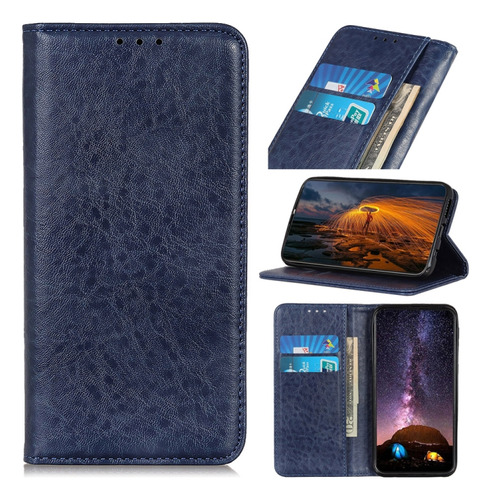 Funda Magnética De Piel Crazy Horse Para Oneplus 8t