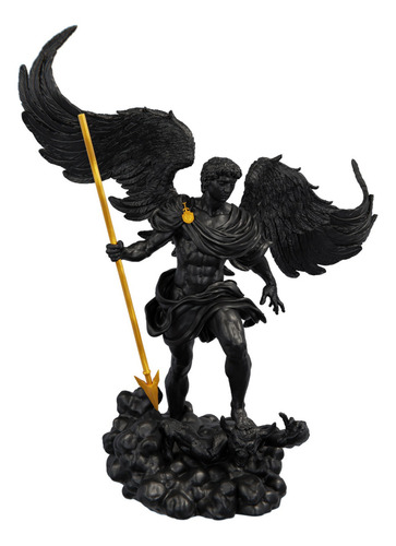 Estátua Arcanjo Miguel - Versão 5 Cor Cor Aurum Noctis
