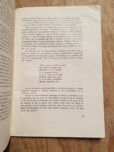 La Universidad De Los Andes A La Memoria De Don Andres (Usado)