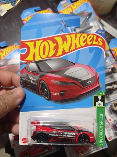 Hot Wheels 2022 Nissan Leaf Nismo Rc 02 Rojo Caja D 