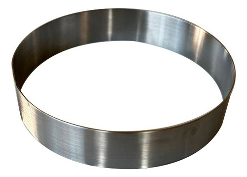 Aro De Acero Inoxidable ( 9 Cm X 2 Cm ) 10 Piezas