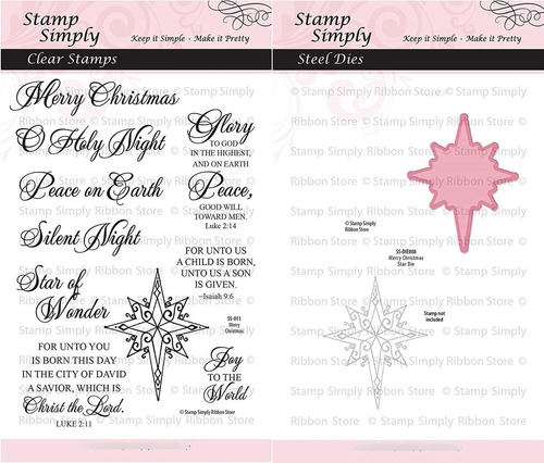 Stamp Simply Clear Stamps And Die Christian Religious Merry