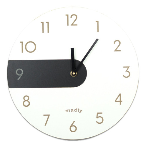 Reloj Madera De Pared - Adam - 45cm X 45cm