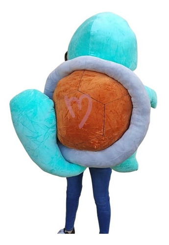Peluche Squirtle Gigante Pokemon Verde Azul Tortuga 100cm
