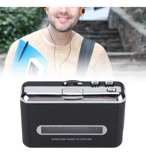 Convertidor De Casete A Mp3 Portátil Bluetooth Ciciglow