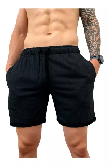 Bermuda Short Gdo Tuck Hombre Con Dobladillo