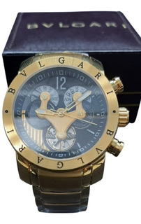 relógio bvlgari série ouro