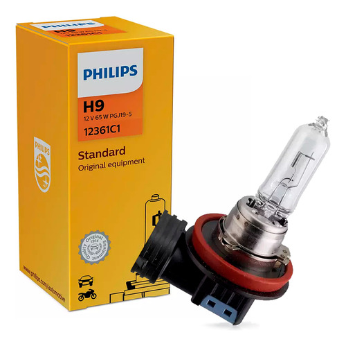 Lâmpada Philips Standard H9 Amarela Unidade 3100k 65w