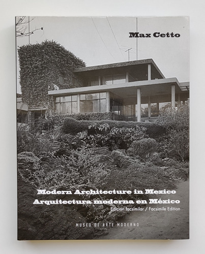 Libro Arquitectura Moderna En México, Max Cetto