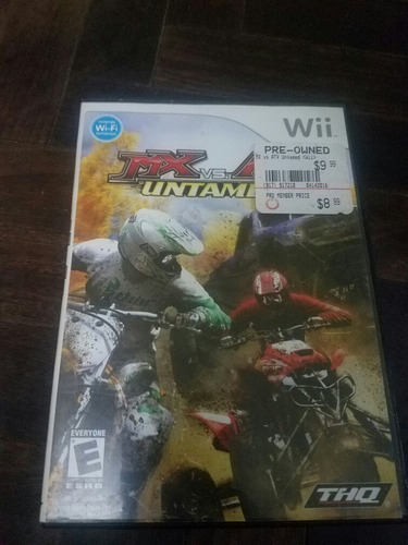 Mx Vs Atv Untamed Nintendo Wii
