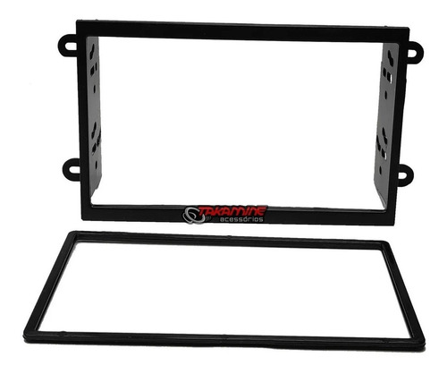 Imagem 1 de 3 de Moldura 2 Din Para Instalar Multimidia, Mp5, Dvd Para Onix