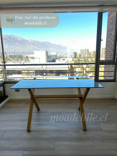 Juego De Comedor Paris Terciopelo Cross Rectangular 6p