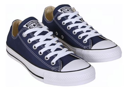 Zapatos Converse All Star Azul Marino 36 Al 45 | MercadoLibre
