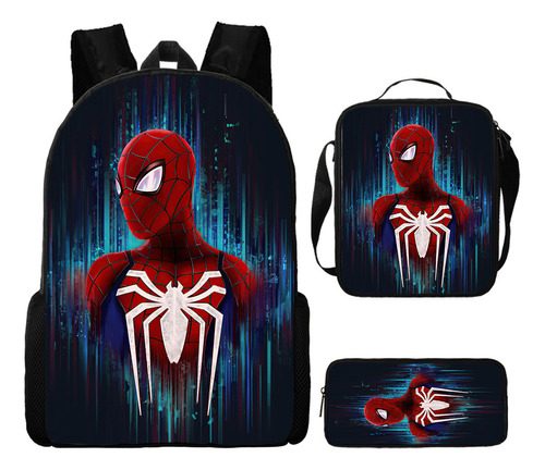 Juego De Mochila 3d Marvel Venom 2022 Color 04