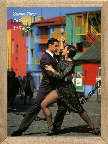 Tango La Boca Pareja, Cuadro, Poster,         M720