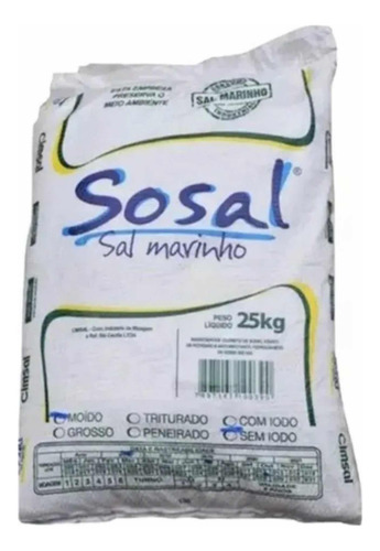 Sal Sem Iodo Para Gerador De Cloro 100% Puro Ideal Piscina