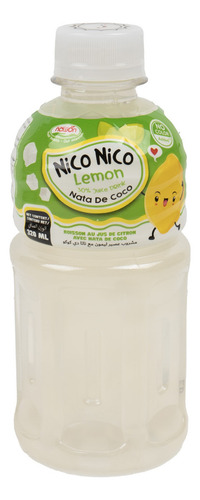 Bebida Con Nata De Coco Sabor Limón Nico Nico 320 Ml