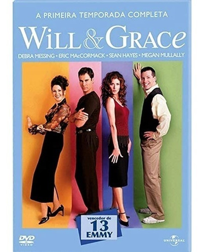 Will & Grace 1ª Temporada - Box Com 3 Dvds - Novo