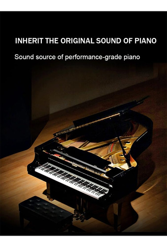 Piano Portátil Enrollable De Silicona Para Niños Y Principia