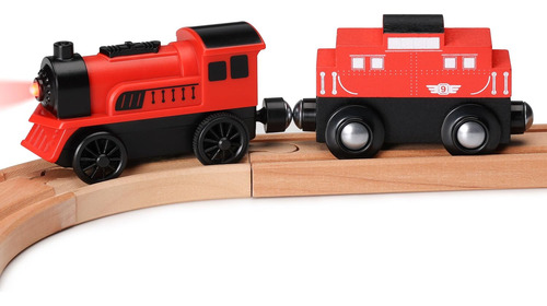 Sainsmart Jr. Juego De Accesorios De Tren De Madera, Autos D