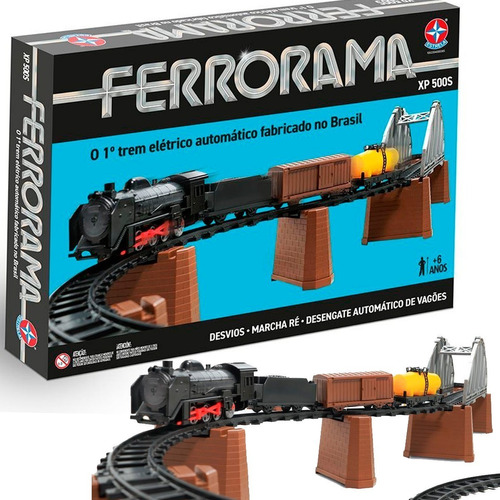 Ferrorama Xp 500 Super Pista Trem Brinquedo Original Estrela