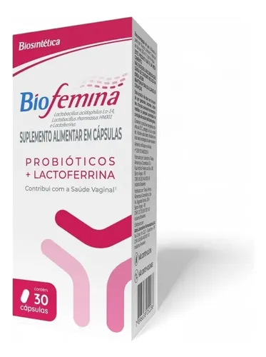 Biofemina Suplemento Alimentar Aché - 30 Cápsulas Sabor Sem Sabor