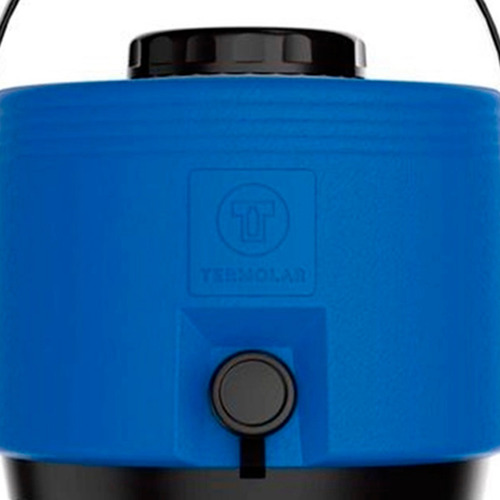 Imagem 5 de 6 de Garrafão Botijão Térmico Maxitermo 6 L Termolar Azul