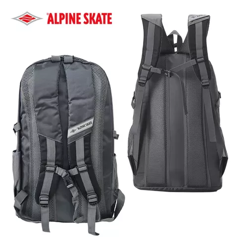 Mochila viaje Trekking 50L color negro diseño liso 50L