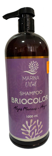  Marina Vital Shampoo Briocolor Argan + Algas Marinas 1000 Ml