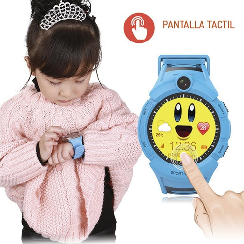 Smartwatch Kids Bluetooth Tactil Gps Video Microfono Sleep