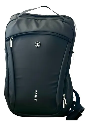 Mochila Alta Gama Modelo Aziel 25 Litros Color Negro Diseño De La Tela Liso