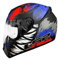 Comprar Casco Moto Ls2 Ff352 Wei Azul Naranja Mate