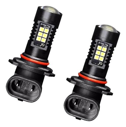 1 Par Luces H10 Led De Niebla Para Vehículos, 21smd