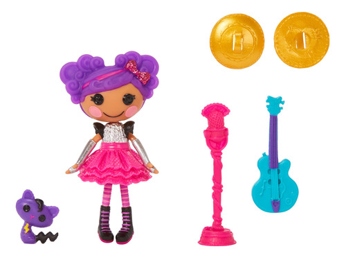 Mini Muñeca Lalaloopsy Storm E. Sky De 3'' Músico De