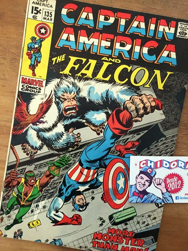 Comic - Captain America #135 Stan Lee John Romita