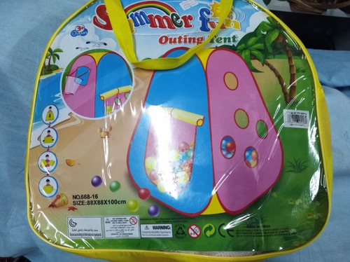 Carpita Infantil Nueva En Estuche