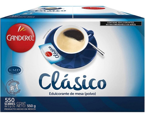 Azucar Canderel Clasico Caja Con 550 Gr. Edulcorante