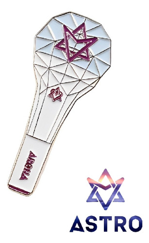 Pin Metalico Astro Lightstick Aroha Fandom Kpop