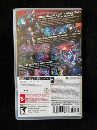 Imagen 2 de 4 de Astral Chain - Nintendo Switch - Segunda Mano