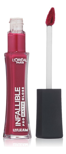 Loréal Paris Infallible Lip Pro Matte Gloss, Rosa Rebelde,.