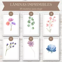 Láminas Imprimibles Para Cuadros Hasta 60x80 Cm-prod Digital