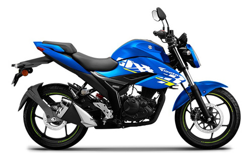 Funda Moto Rkr Broche + Ojillos Suzuki Gixxer 150 Blue 2019