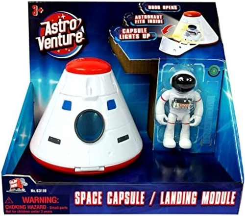 Astro Venture Capsula Espacial Con Luz Art 24520