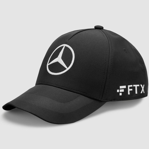 Gorro Mercedes Amg F1 Oficial 2022 #63 Geroge Russell Negro
