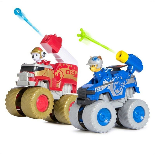 Ruedas De Rescate De La Patrulla Canina Chase Y Marshall