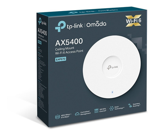 Eap670 Omada Access Point Ax5400 Wi-fi 6 Tp-link