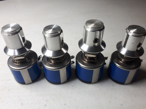 73ja Clarostat Potenciometro 10k 10 Vueltas (4 Piezas) (Usado)