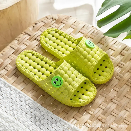 Zapatillas De Masaje De Pvc Con Diseño Hueco, Transpirables